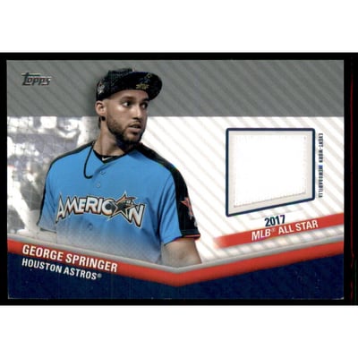 2020 Topps Update All Star Stitches #ASSCGSP George Springer