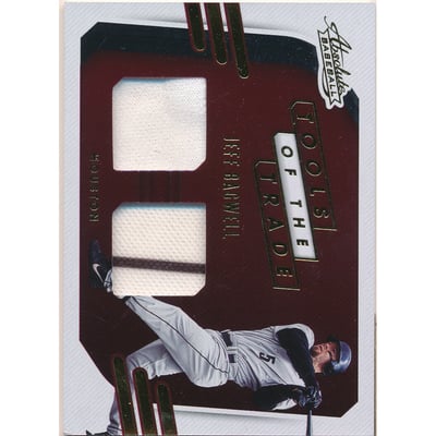 2021 Absolute Tools of the Trade Dual Swatches #22 Jeff Bagwell