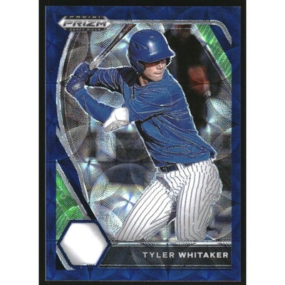 2021 Panini Prizm Draft Picks Prizms Navy Blue Kaleidoscope #87 Tyler Whitaker