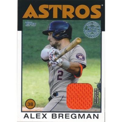 2021 Topps '86 Topps Relics #86RAB Alex Bregman