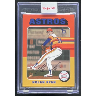 2021 Topps Project70 #560 Nolan Ryan