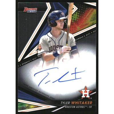 2022 Bowman's Best Best of '22 Autographs #B22TW Tyler Whitaker