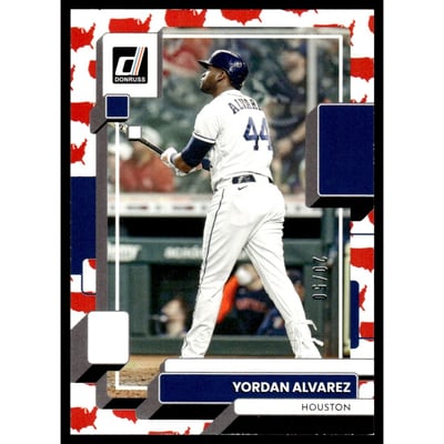 2022 Donruss America #140 Yordan Alvarez