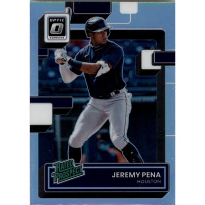 2022 Donruss Optic Rated Prospects Holo #23 Jeremy Pena