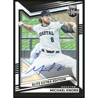 2022 Elite Extra Edition Signatures #75 Michael Knorr