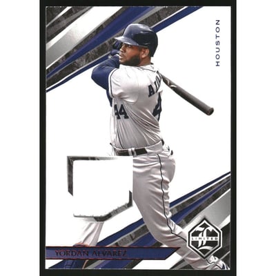 2022 Panini Chronicles Limited Swatches Red #37 Yordan Alvarez
