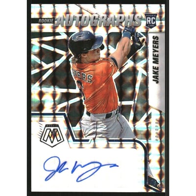 2022 Panini Mosaic Rookie Autographs Mosaic #21 Jake Meyers