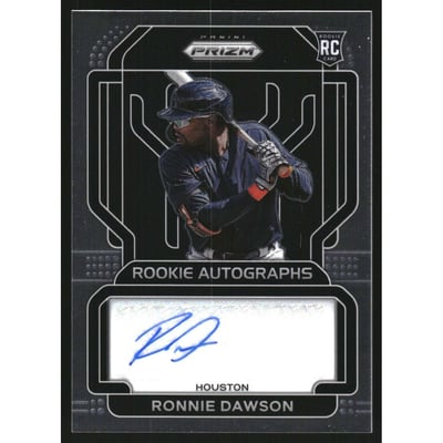 2022 Panini Prizm Rookie Autographs #103 Ronnie Dawson