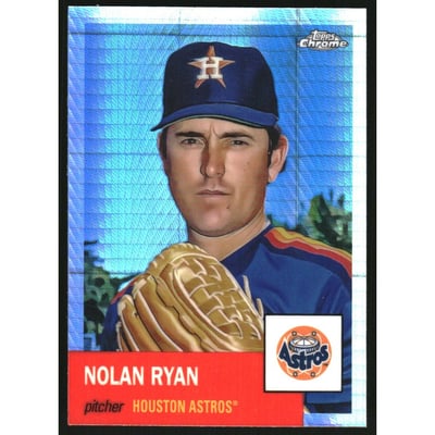 2022 Topps Chrome Platinum Anniversary Prism Refractors #352 Nolan Ryan