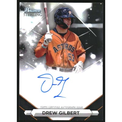 2023 Bowman Sterling Prospect Autographs #PADG Drew Gilbert