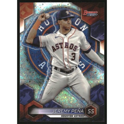 2023 Bowman's Best Mini Diamond Refractors #48 Jeremy Pena