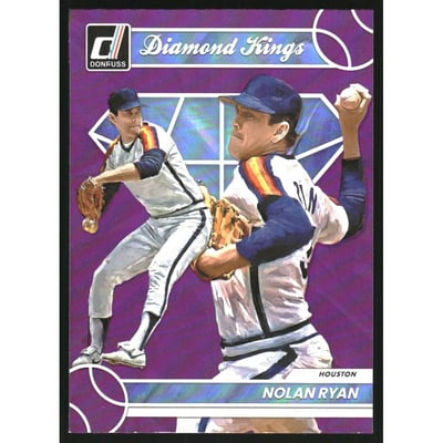 2023 Donruss Holo Purple #10 Nolan Ryan DK