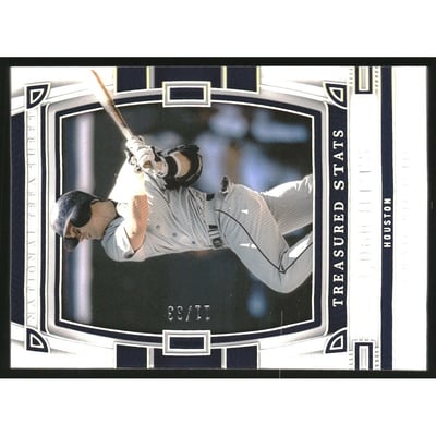 2023 Panini National Treasures Treasured Stats #43 Craig Biggio