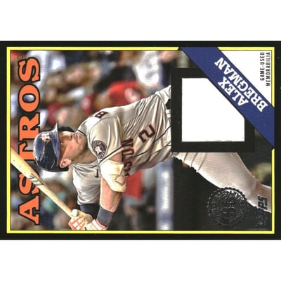 2023 Topps '88 Topps Relics Black #88RABR Alex Bregman