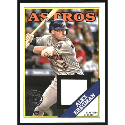 2023 Topps '88 Topps Relics #88RABR Alex Bregman