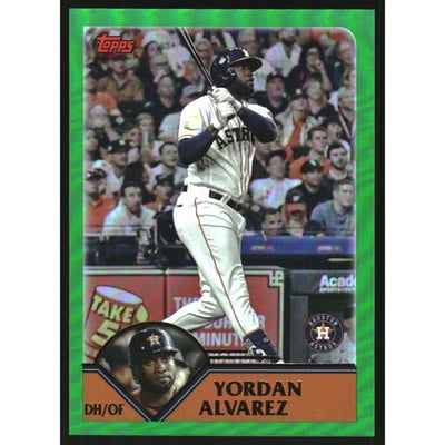2023 Topps Archives Green #243 Yordan Alvarez