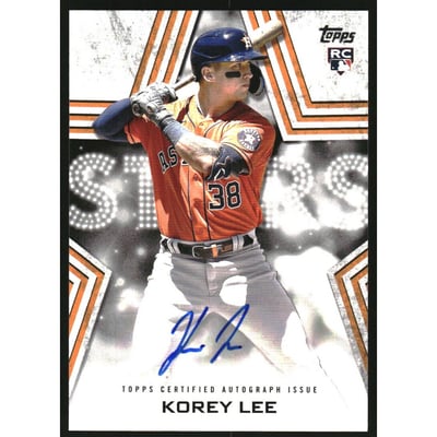 2023 Topps Baseball Stars Autographs #BSAKL Korey Lee