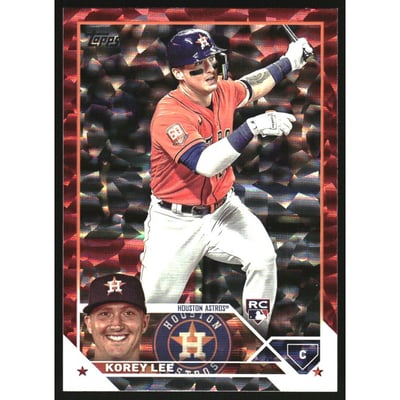 2023 Topps Red Foil #90 Korey Lee