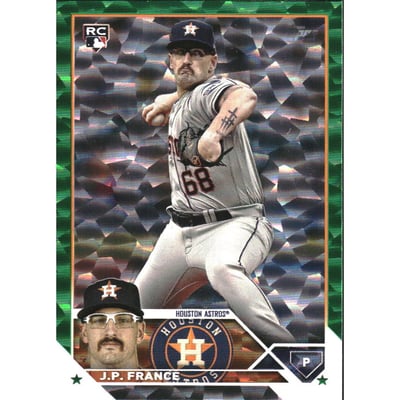 2023 Topps Update Green Foilboard #US159 J.P. France