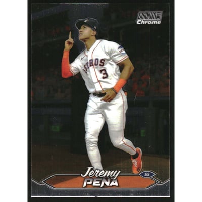 2024 Stadium Club Chrome #124 Jeremy Pena