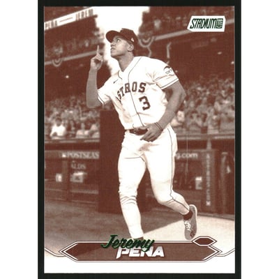 2024 Stadium Club Sepia #124 Jeremy Pena