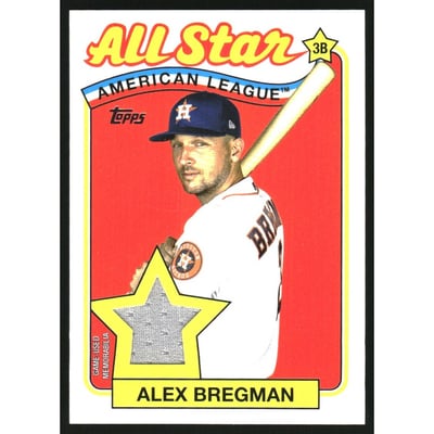 2024 Topps '89 Topps All Star Relics #89ASRAB Alex Bregman