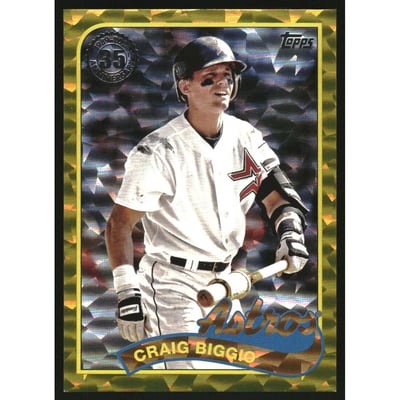 2024 Topps '89 Topps Series 2 Gold Foil #89B212 Craig Biggio