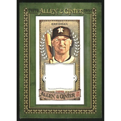 2024 Topps Allen and Ginter Mini Framed Relics #MFRAB Alex Bregman
