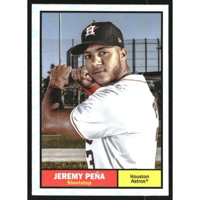 2024 Topps Archives Rainbow Foilboard #92 Jeremy Pena