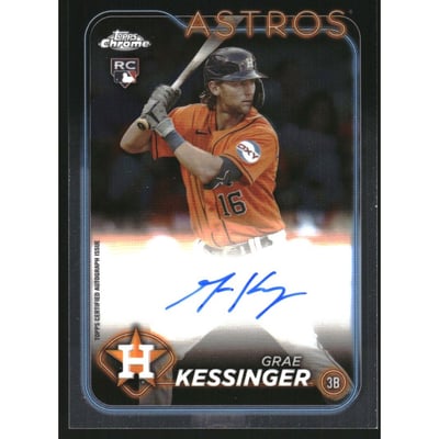 2024 Topps Chrome Rookie Autographs #RAGK Grae Kessinger