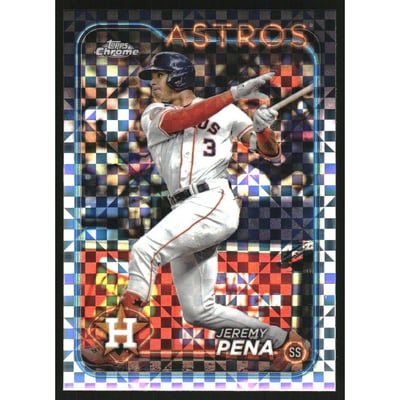 2024 Topps Chrome X-fractors #244 Jeremy Pena