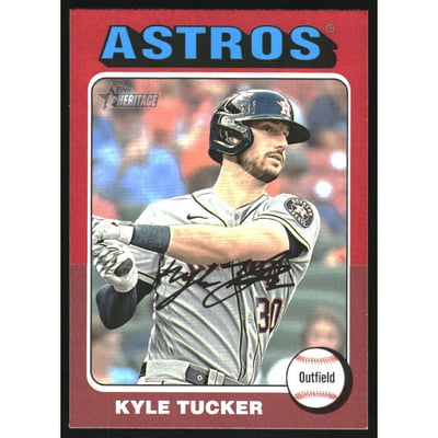 2024 Topps Heritage Red Border #304 Kyle Tucker