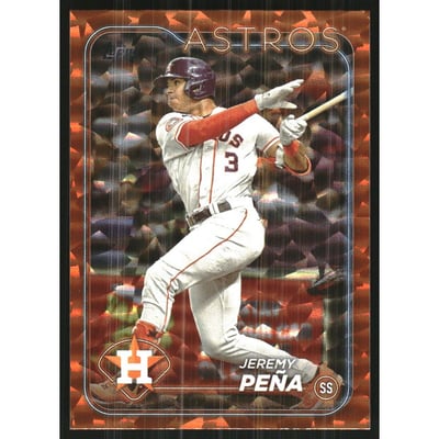 2024 Topps Orange Foil #472 Jeremy Pena