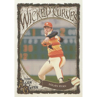 2025 Topps Allen and Ginter Wicked Curves #WC3 Nolan Ryan