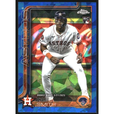 2025 Topps Chrome Update Sapphire #USC19 Cam Smith RC