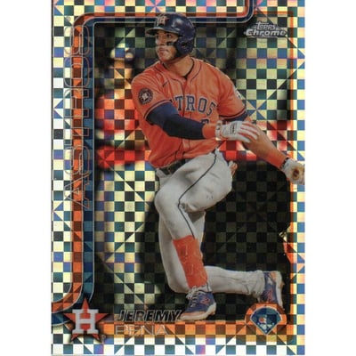 2025 Topps Chrome X-fractors #239 Jeremy Pena