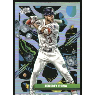 2025 Topps Cosmic Chrome Refractors #89 Jeremy Pena