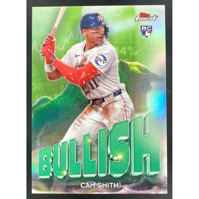 2025 Topps Finest Bullish #B-19 Cam Smith RC