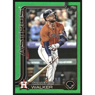 2025 Topps Green Rainbow Foil #441 Christian Walker