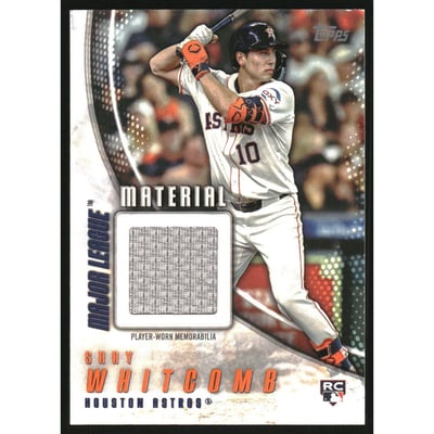 2025 Topps Major League Materials #MLMSW Shay Whitcomb