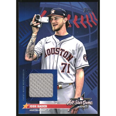 2025 Topps Update All-Star Stitches Relics #ASJH Josh Hader