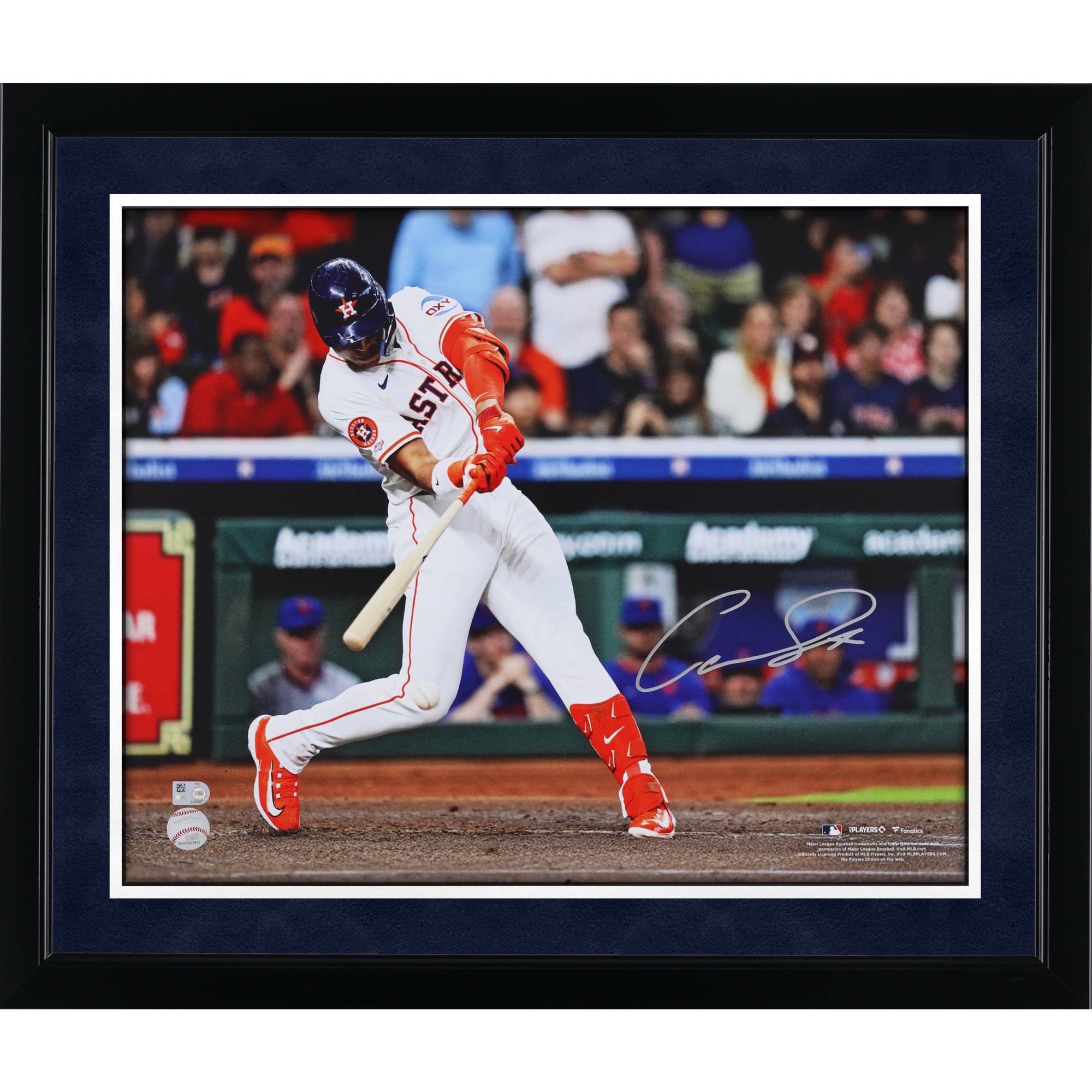 Cam Smith Houston Astros Autographed 16" x 20" MLB Debut Photograph