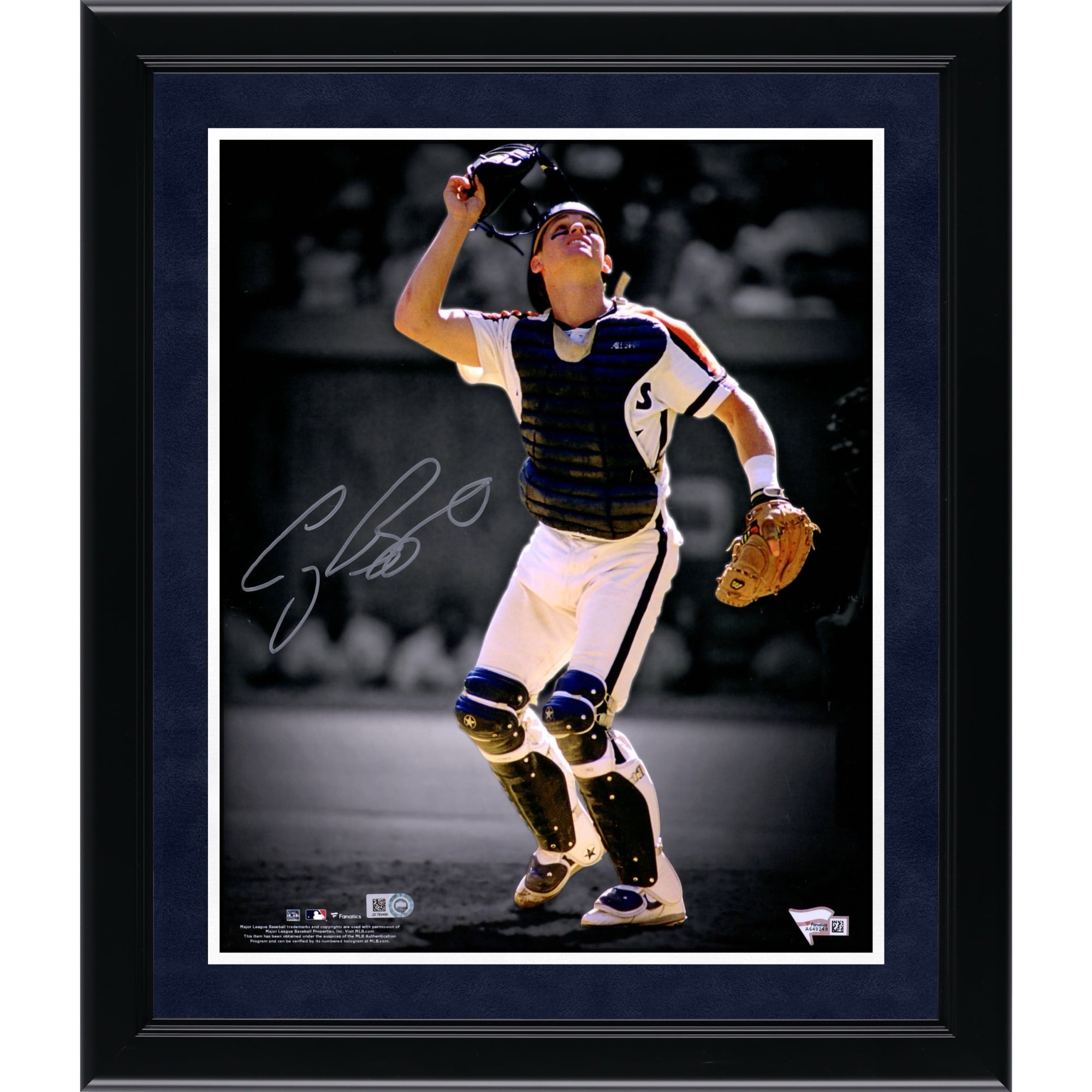 Photo Spotlight autographiée de Craig Biggio, joueur des Astros de Houston (11 x 14 pouces)