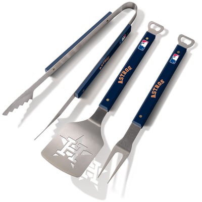 Houston Astros Fanpoint 3-Piece BBQ Set