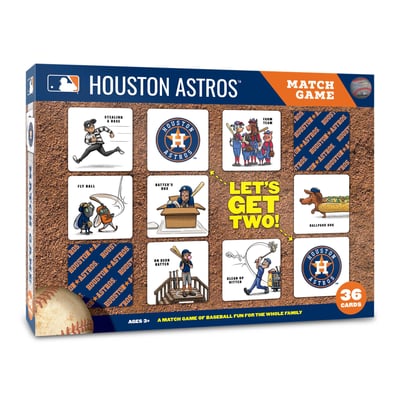 Houston Astros Fanpoint Licensed Memory Match Game