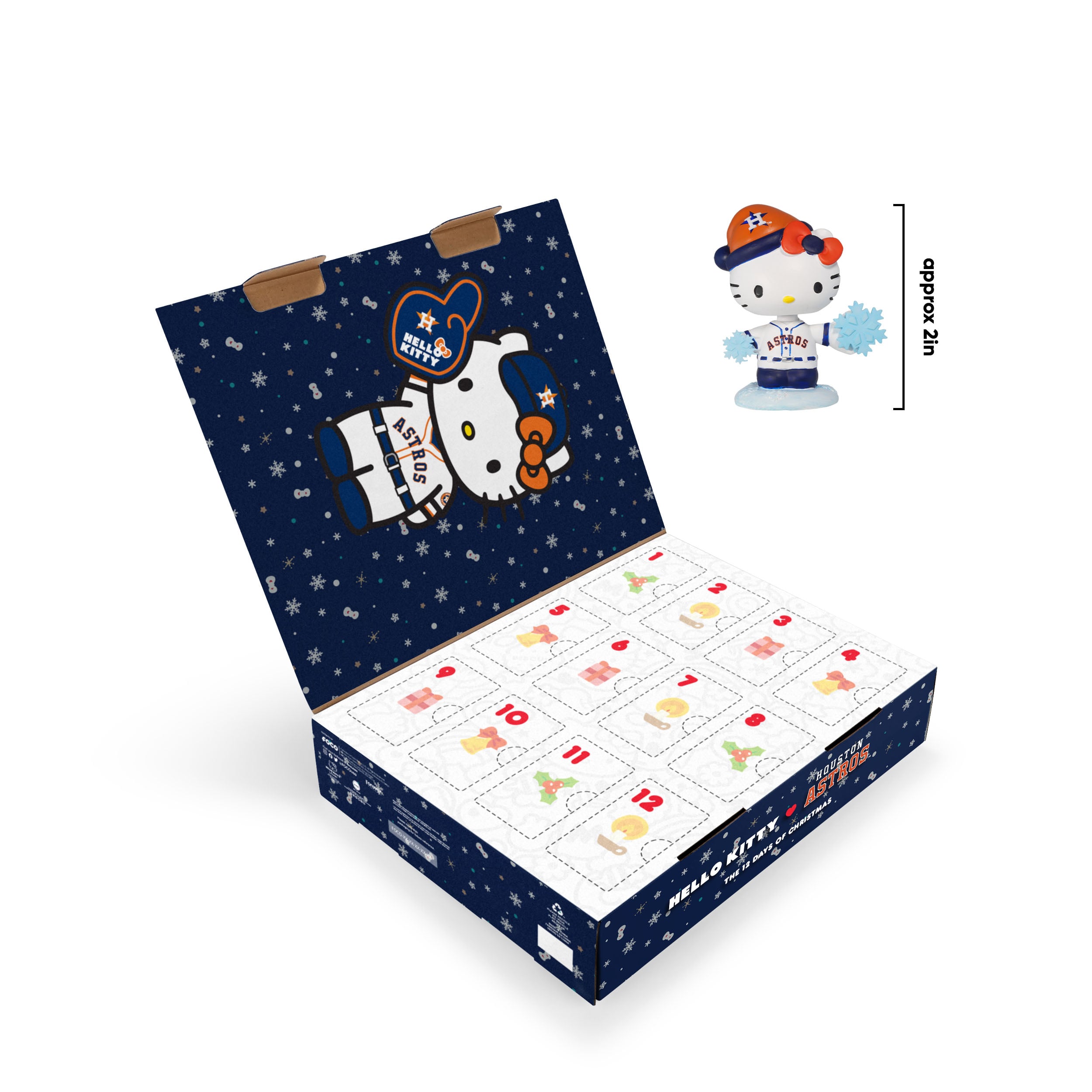 Calendrier de l'Avent Hello Kitty des Astros de Houston (FOCO)