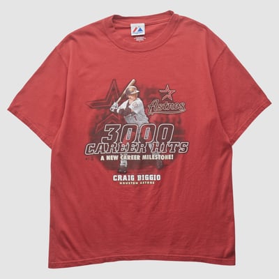 Houston Astros Majestic 2010s T-shirt - Red - L by Fanatics Real Vintage