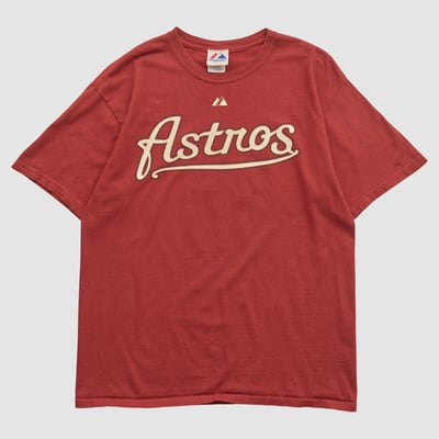 Houston Astros Majestic 2010s T-shirt - Red - S by Fanatics Real Vintage