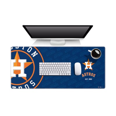 Houston Astros IDNA 15.7" x 35.4" Logo Series Desk Pad