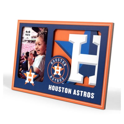 Houston Astros IDNA 3D Logo Series Picture Frame